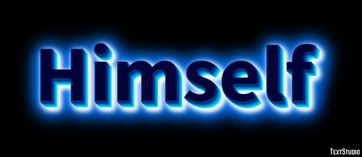 Himself Text Effect