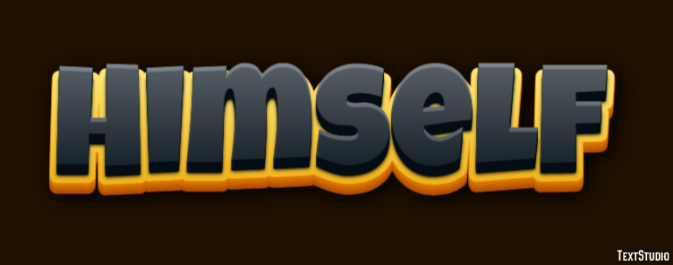 Himself Text Effect