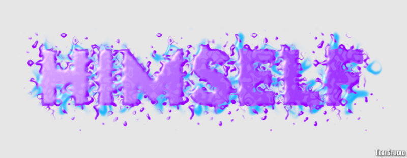 Himself Text Effect