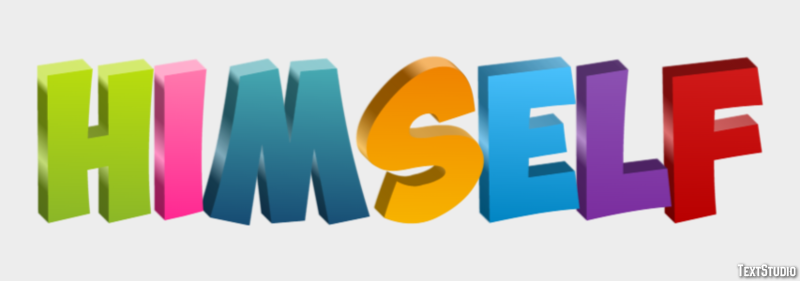 Himself Text Effect