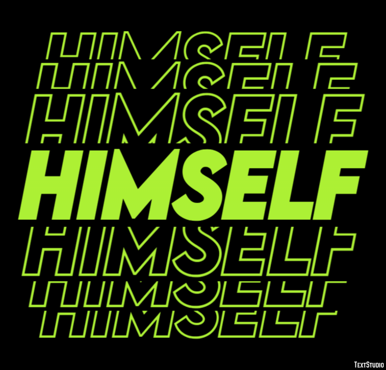 Himself Text Effect
