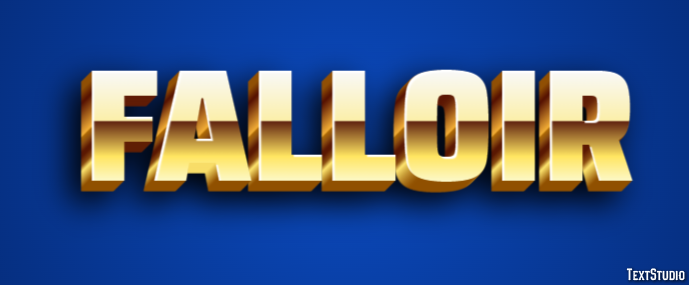 Falloir Effet de Texte