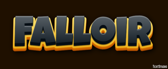 Falloir Effet de Texte