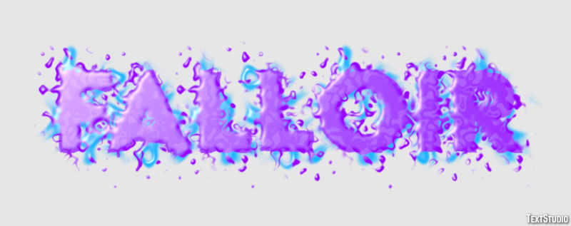 Falloir Effet de Texte