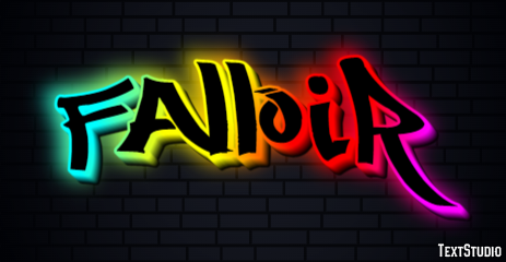 Falloir Effet de Texte