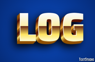 Log Text Effect