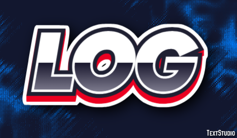 Log Text Effect