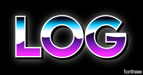 Log Text Effect