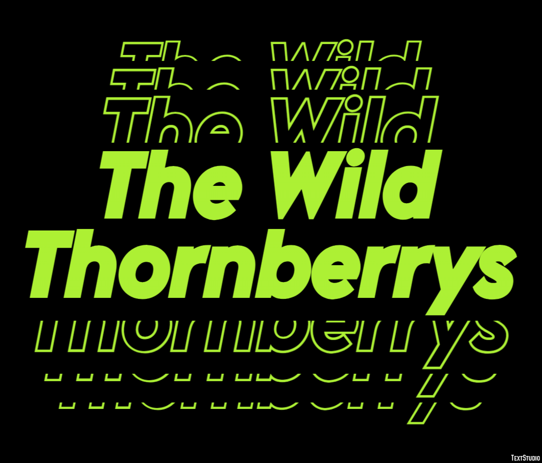 The Wild Thornberrys Text Effect