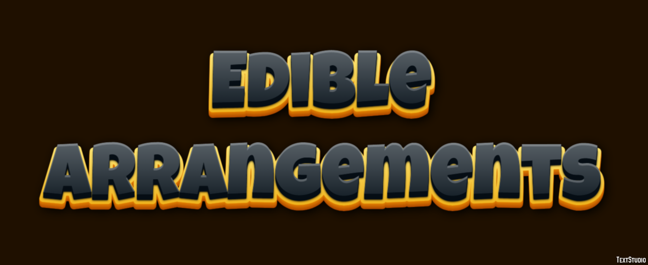 Edible Arrangements Texteffekt