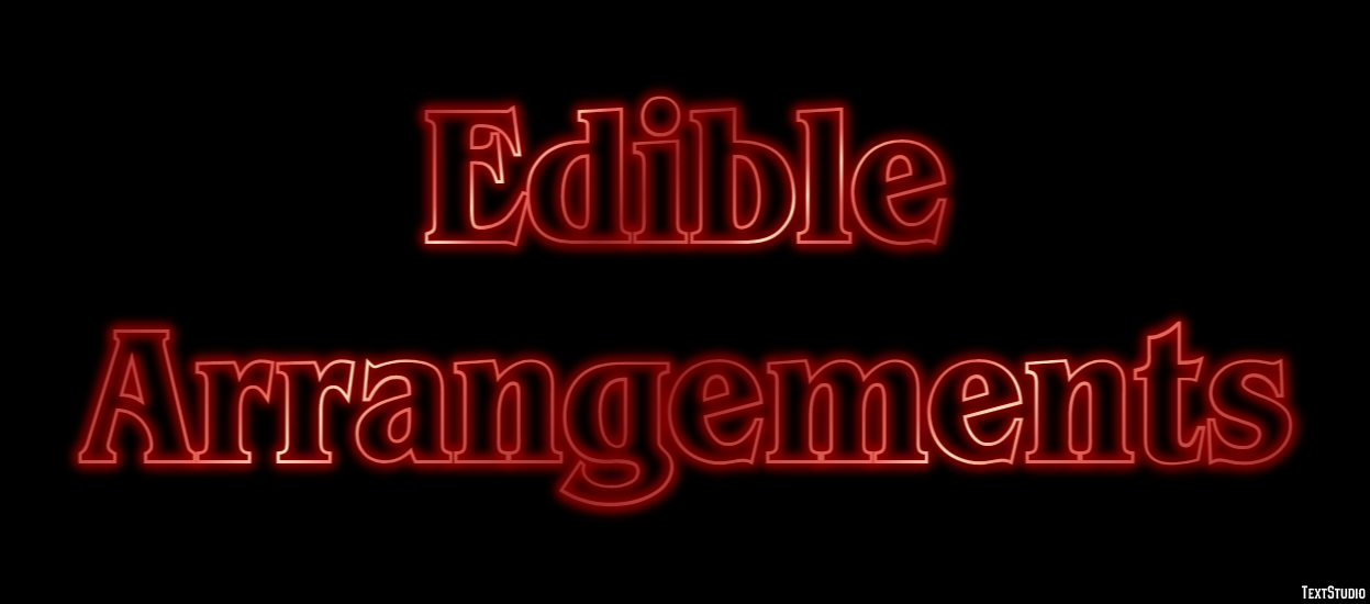 Edible Arrangements Metin Efekti