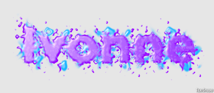 Ivonne Texteffekt