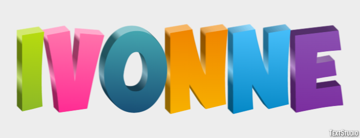 Ivonne Texteffekt