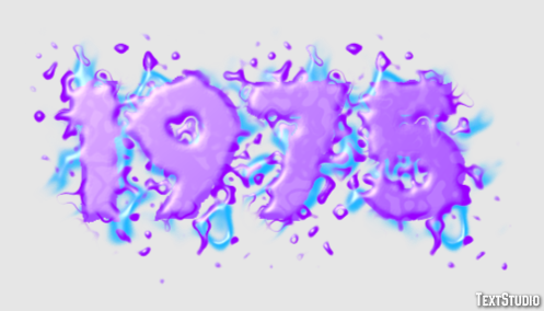 1975 Text Effect