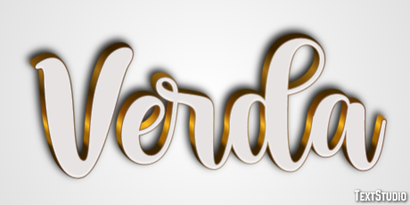 Verda Text Effect