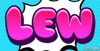 Lew Efecto de Texto