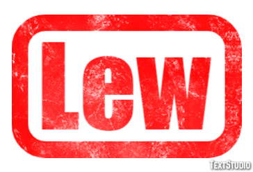 Lew Efecto de Texto