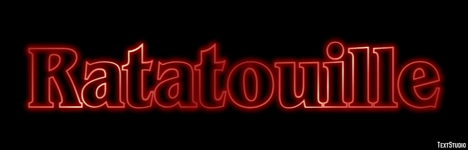 Ratatouille Efekt tekstowy