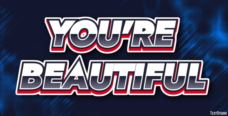 You're Beautiful Metin efekti