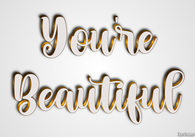 You're Beautiful Metin efekti