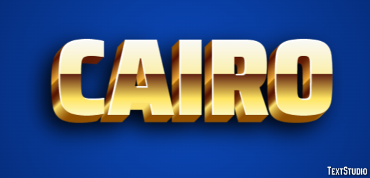 Cairo Effetto testo