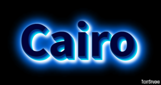 Cairo Effetto testo