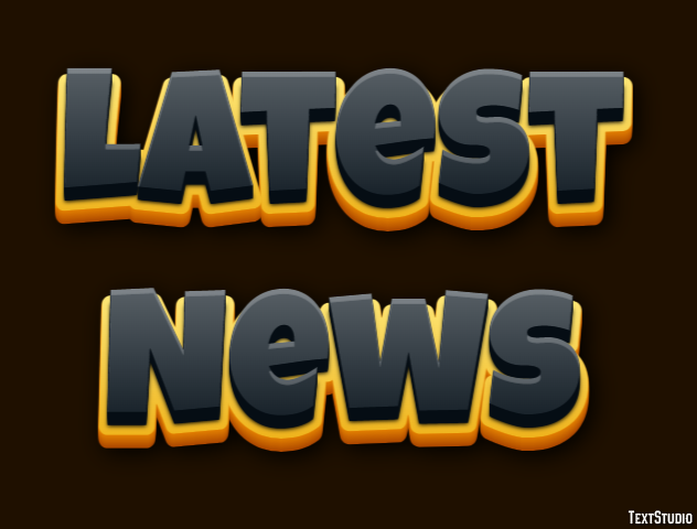 Latest News Tekst effect