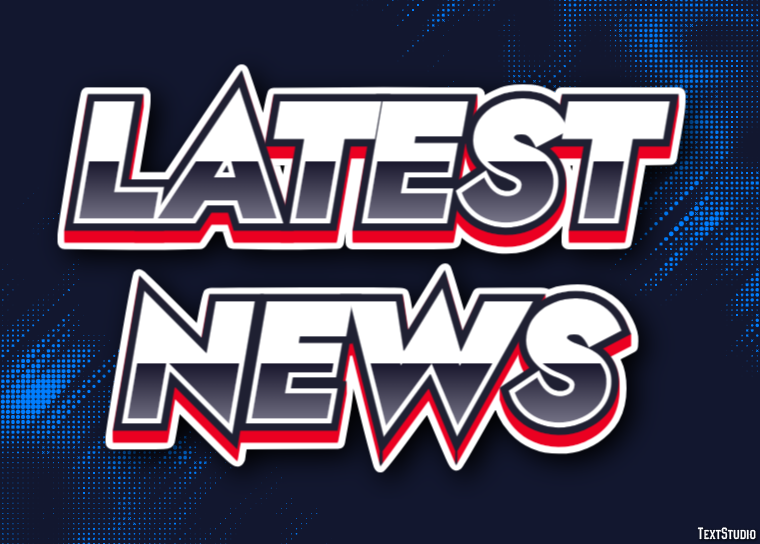 Latest News Tekst effect