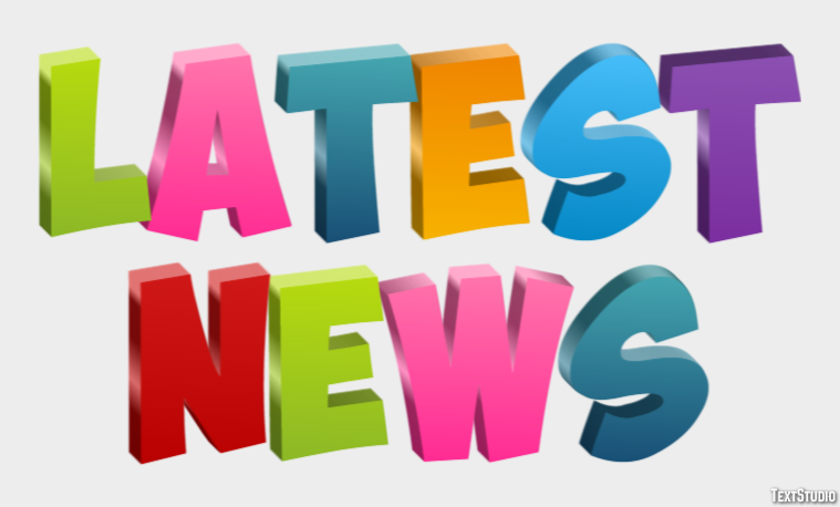Latest News Texteffekt