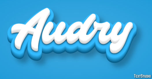 Audry Text effect