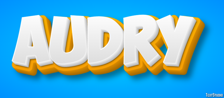 Audry Text Effect
