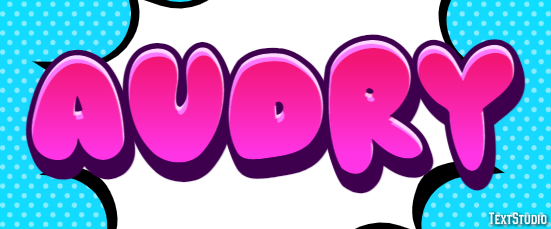 Audry Text effect