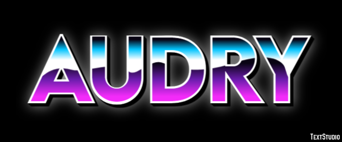 Audry Text Effect