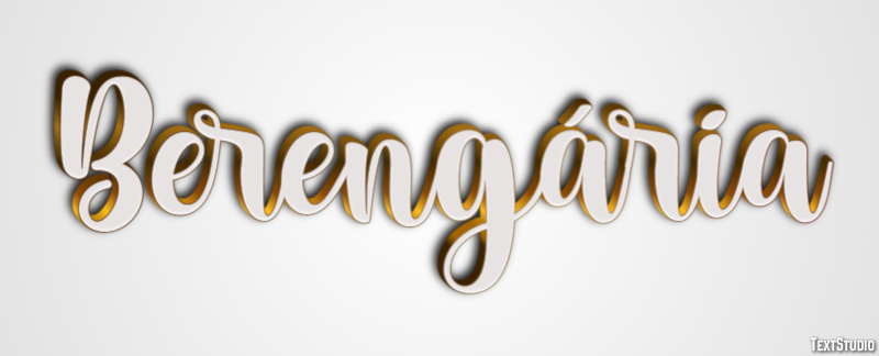 Berengária Efeito de texto