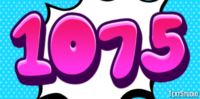1075 Texteffekt
