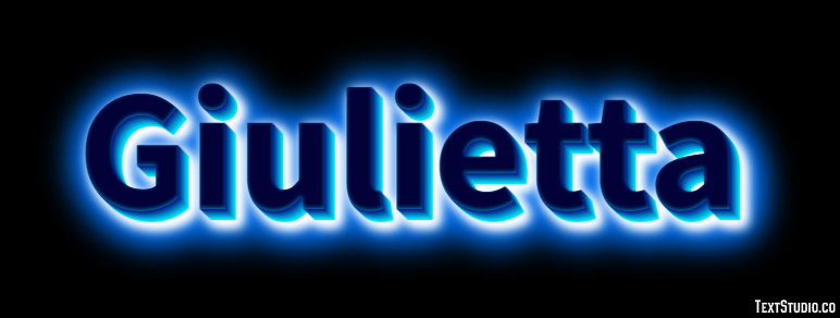 Giulietta Effetto testo