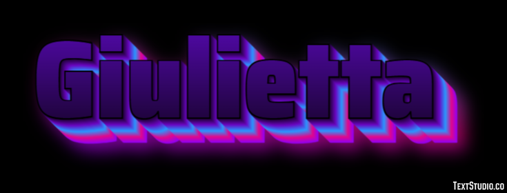 Giulietta Effetto testo