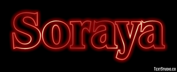 Soraya Эффект текста