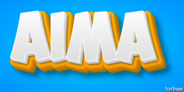 Aima Text Effect