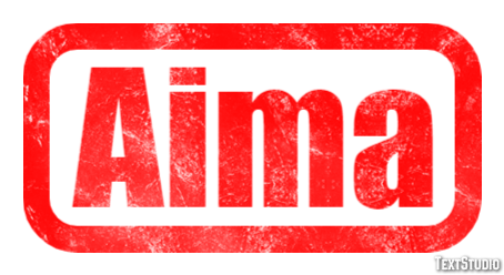 Aima Text Effect
