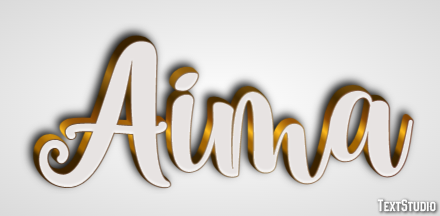Aima Text Effect