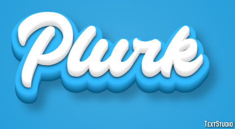 Plurk Efecto de Texto