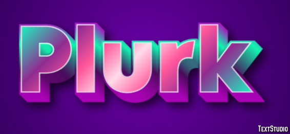 Plurk Efecto de Texto