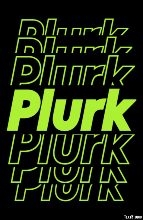 Plurk Efecto de Texto