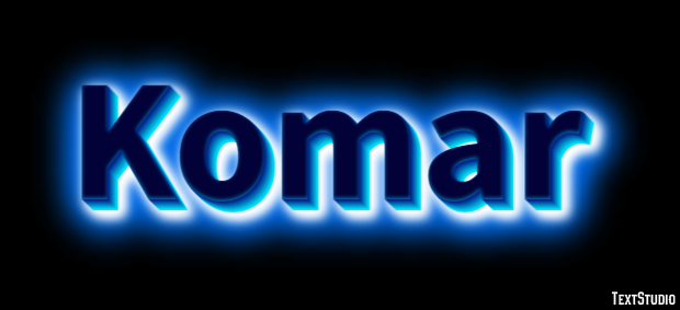 Komar Efekt tekstowy