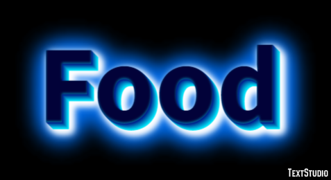 Food Effet de Texte