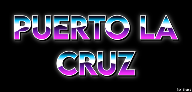 Puerto la Cruz Effetto testo