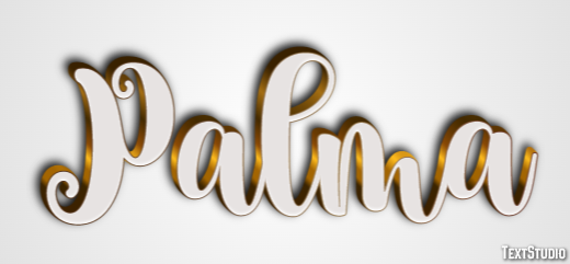 Palma Efekt tekstowy