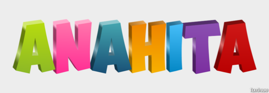 Anahita Efekt tekstowy