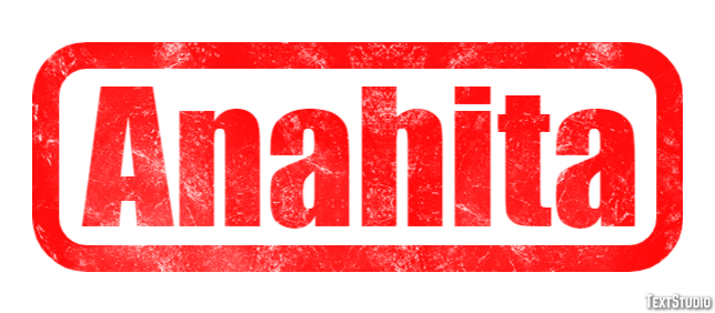Anahita Efekt tekstowy